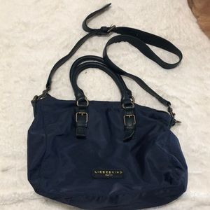 Liselotte mini duffel blue bag Liebeskind Berlin.